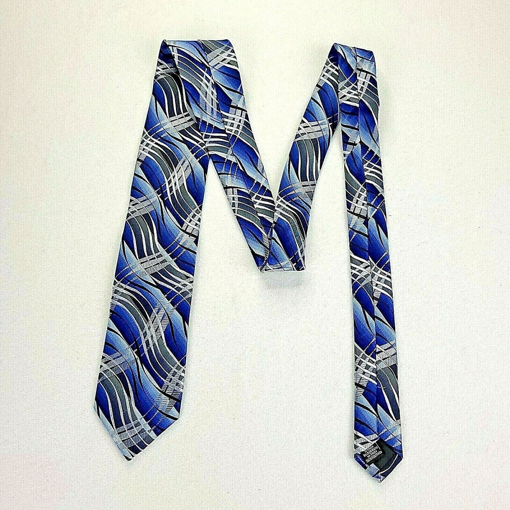 Mens Tie Concepts By Claiborne 100% Silk Hand Made New